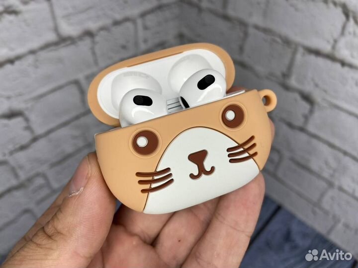 Наушники Airpods 3 Cat Brown