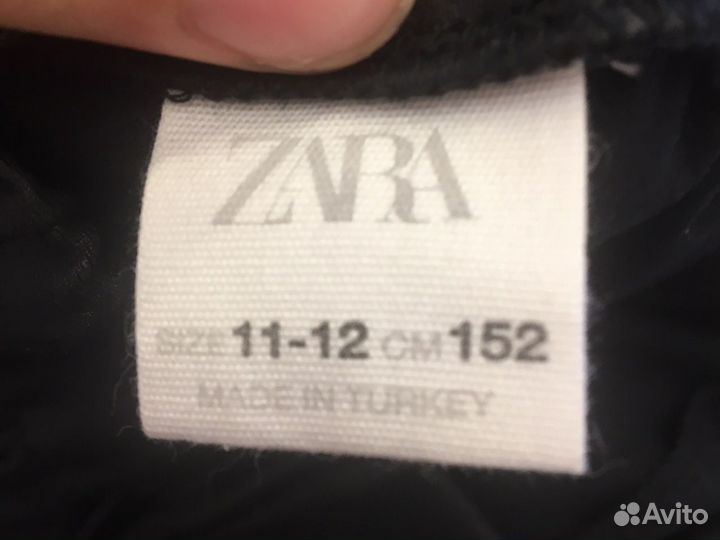 Кожаная юбка zara