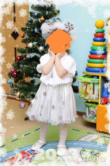 Костюм снежинки 110