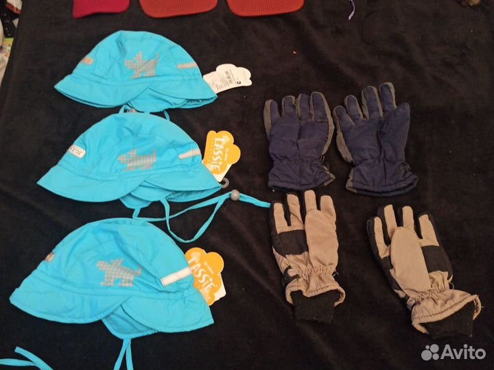 Шапки пакетом зимние lassie новые