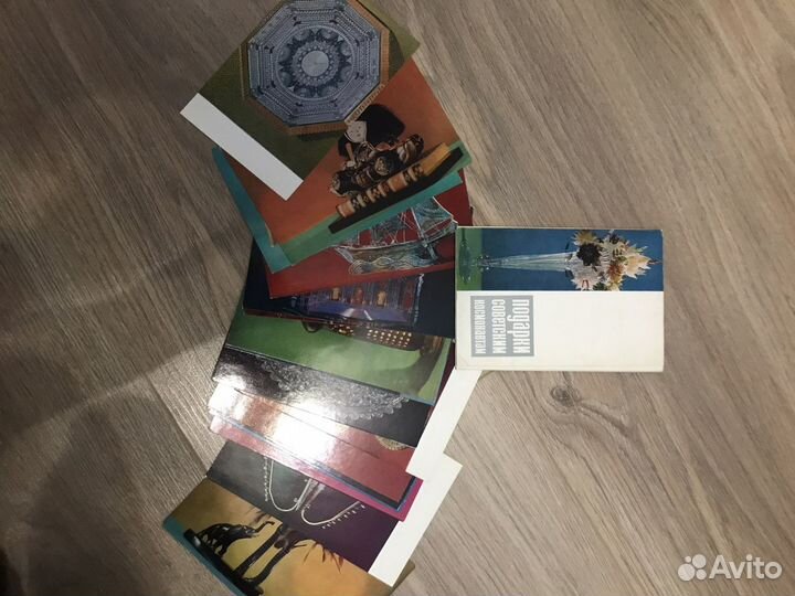 Набор открыток Подарки советским космонавтам