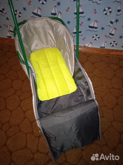 Детские санки с колесами