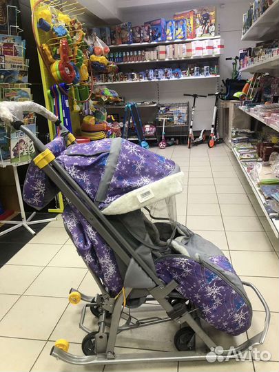 Санки-коляска