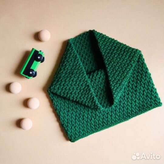 Снуд шарф детский (ручная работа, разные цвета)