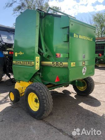 Пресс-подборщик John Deere 580, 1996