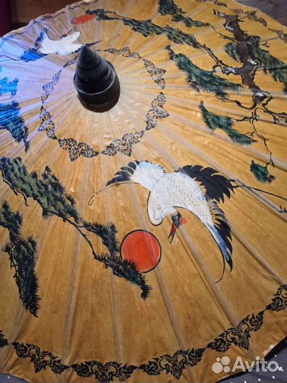 Зонт бумажный для фото и декора