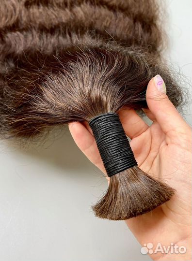 Волосы натуральные, 40см, Рассрочка