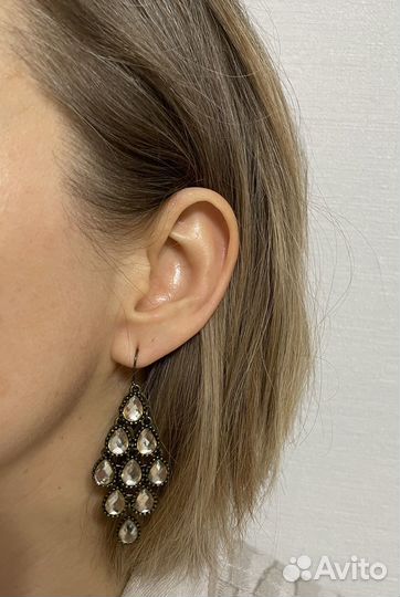 Серьги, бусы, клипсы