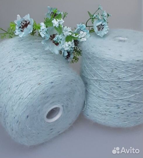 Пряжа в бобинах италия