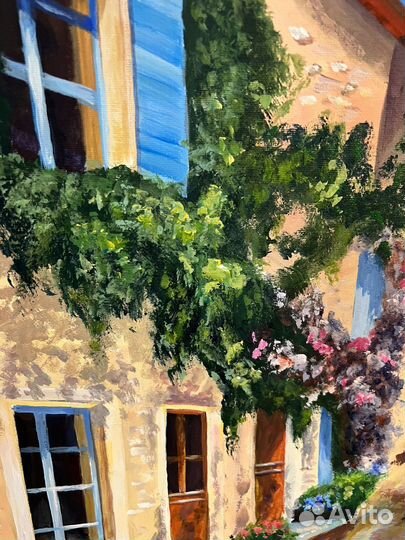 Картина маслом на холсте Европейские Улочки