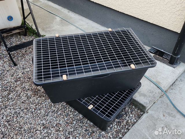 Брудер. Ящик для перевозки, Кормушка