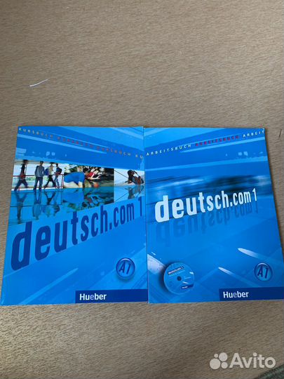 Учебник и тетрадь на печатной основе deutsch.com 1