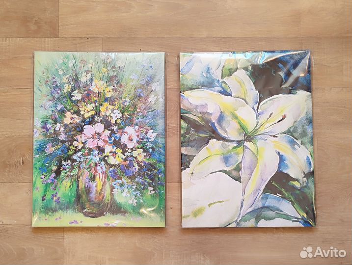 Два постера новых запечатанных 40*30