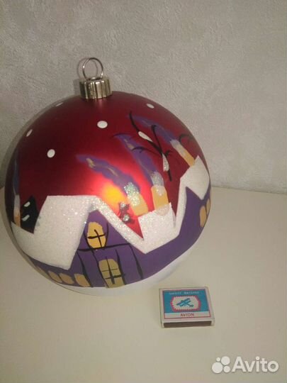 Новогодний шар, мега размера