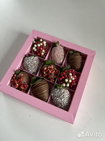 Клубника в шоколаде