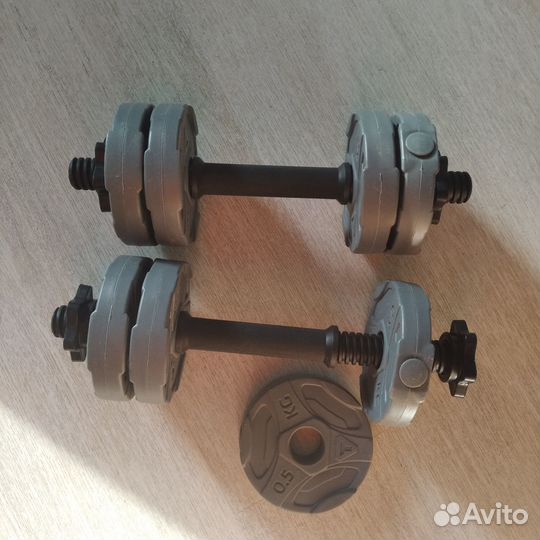 Гантели разборные 2шт
