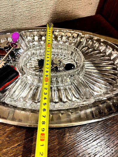 Хрустальная менажница