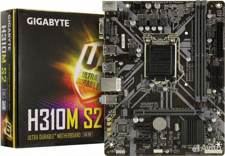 Связка Core i3-9100f + gigabyte H410M S2H V3