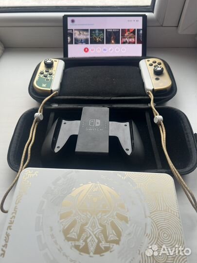 Nintendo switch oled прошитая zelda