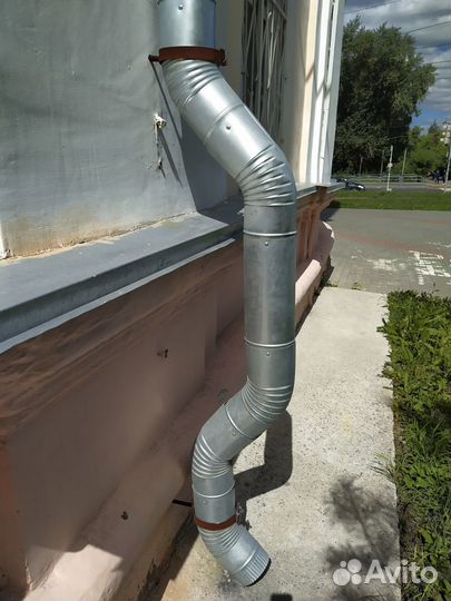 Водосточные изделия из оцинковки