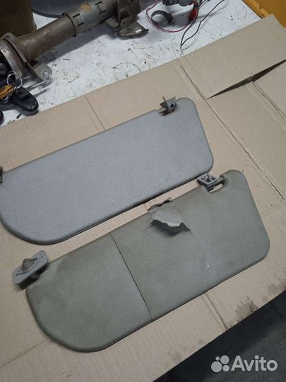 Солнцезащитные козырьки Daewoo Nexia Деу Нексия