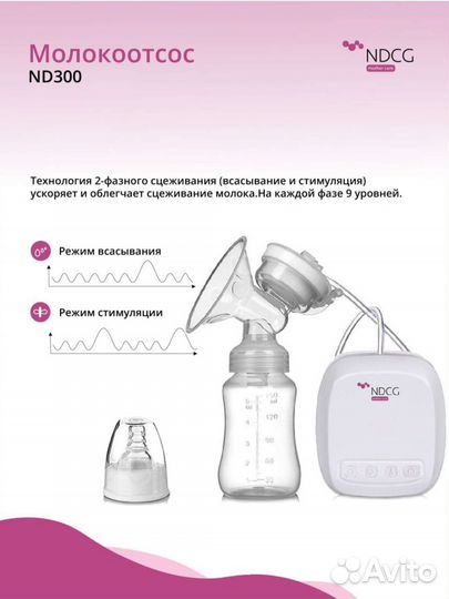 Молокоотсос электрический