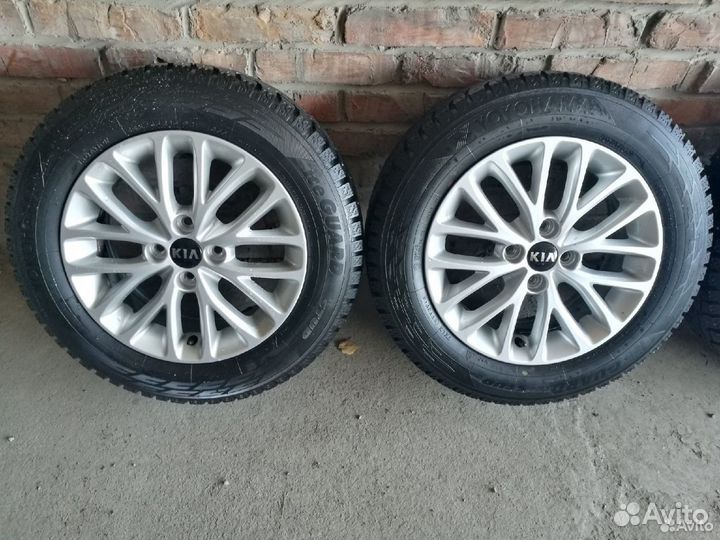 Оригинальные литые диски R15 4x100 Kia Rio