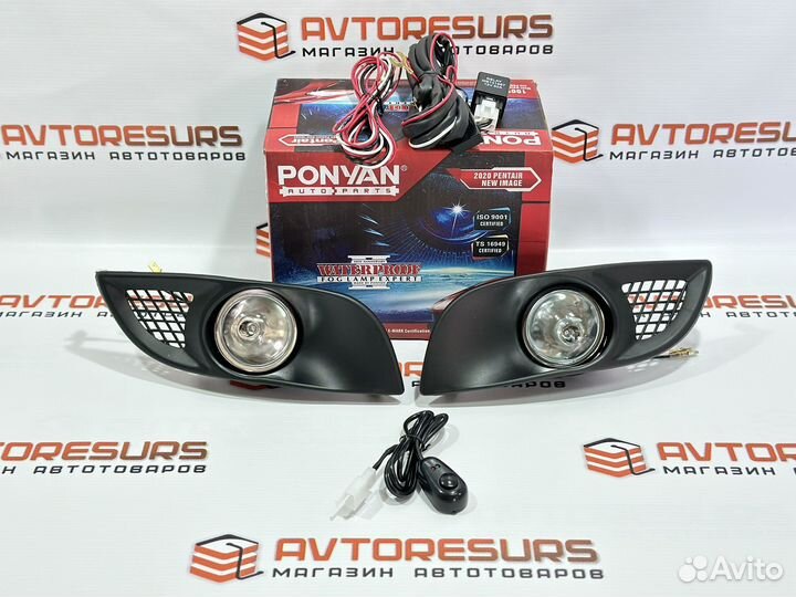 Фары противотуманные Toyota Vitz XP10 1999-2005