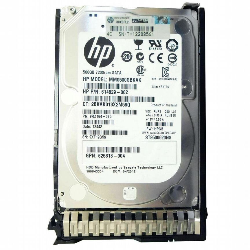 [MM0500GBKAK] Жесткий Диск Hp 500gb Sata3 2,5" Hdd Mm0500gbkak