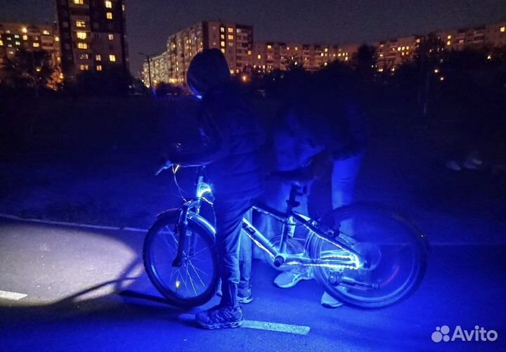 Подростковый ведосипед Oyama junior 20 подсветка