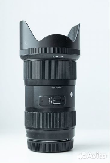 Объектив Sigma AF 18-35mm f/1.8 Art Canon E