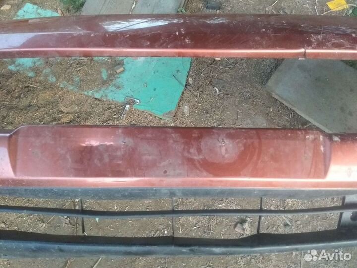 Передний бампер mitsubishi outlander 3