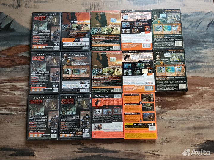 Игры valve DVD Box Half-Life Portal L4D CS TF2