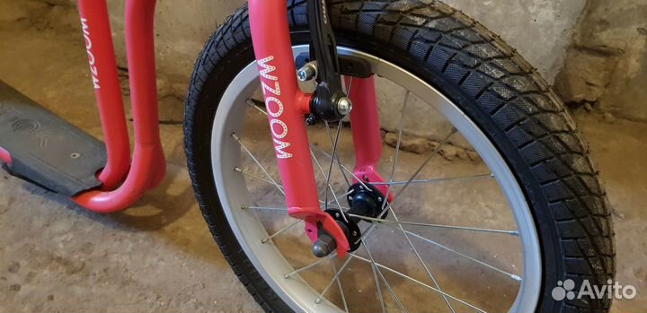 Самокат детский двухколесный для девочки