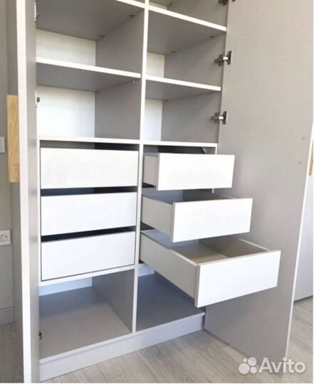 Шкаф на заказ цвет слоновая кость