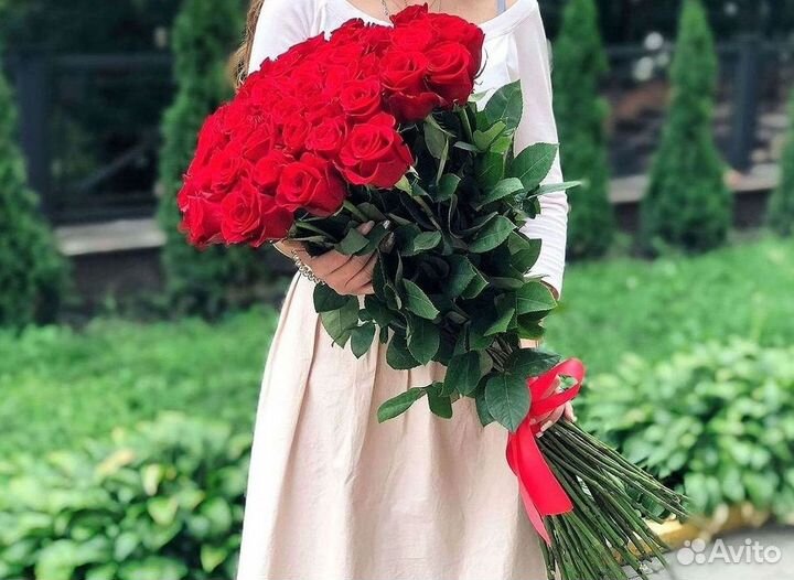 Высокие розы Гигантские розы Доставка цветов