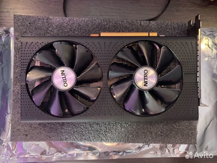 Видеокарта rx580 8gb sapphire nitro
