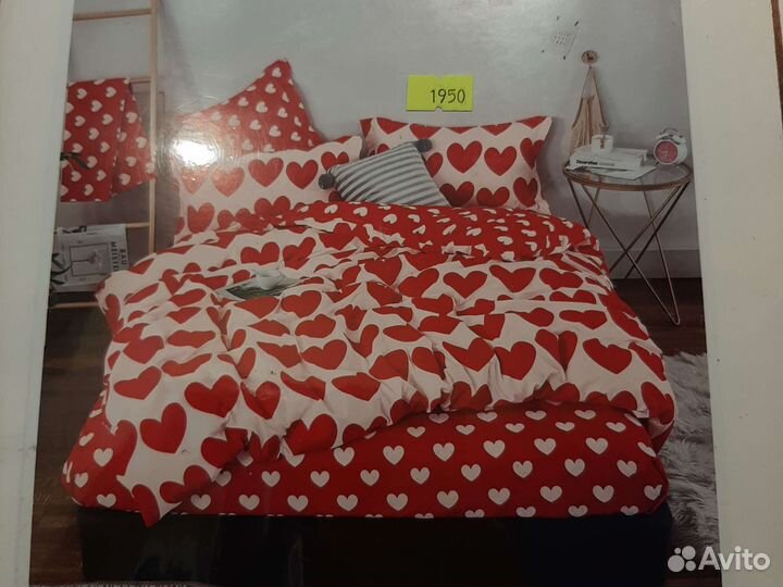 Белье евро с простыней на резинке