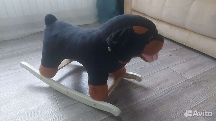 Детская качалка собака