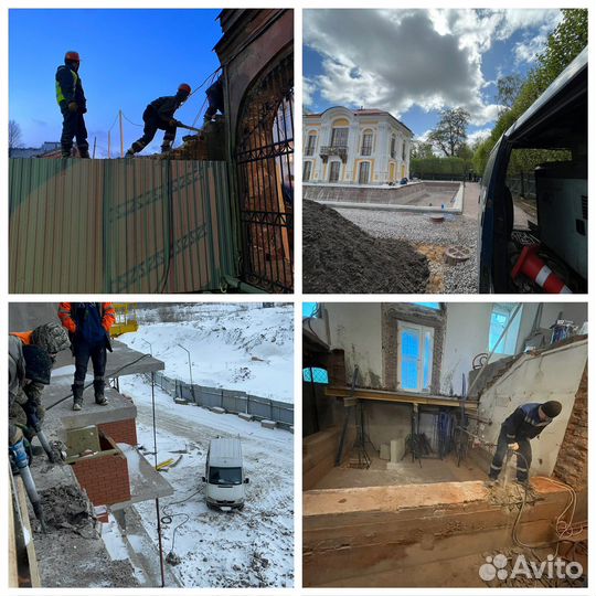 Аренда компрессора с отбойными молотками