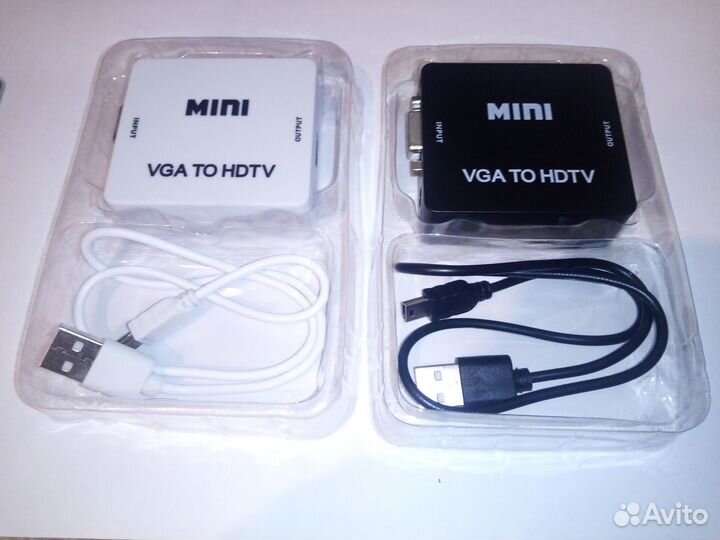 Переходник c видеовыхода VGA на монитор hdmi