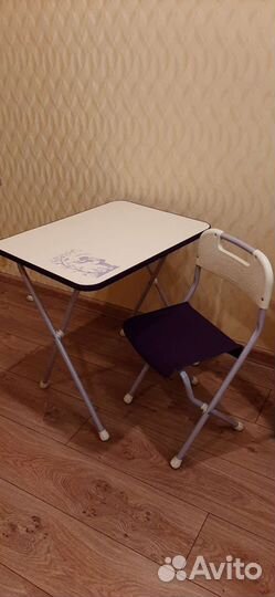 Детский стол и стул
