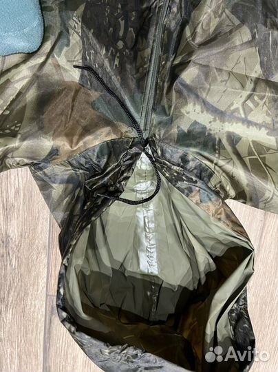 Плащ дождевик пончо для охоты и рыбалки