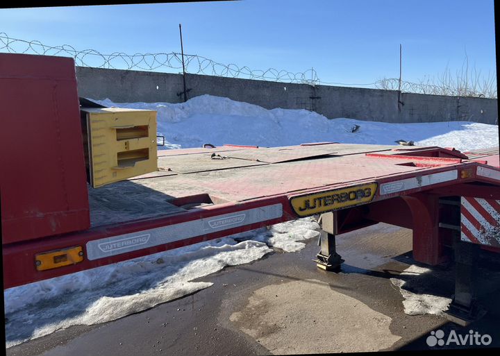 Полуприцеп трал (тяжеловоз) Juterborg JTB-40, 2024