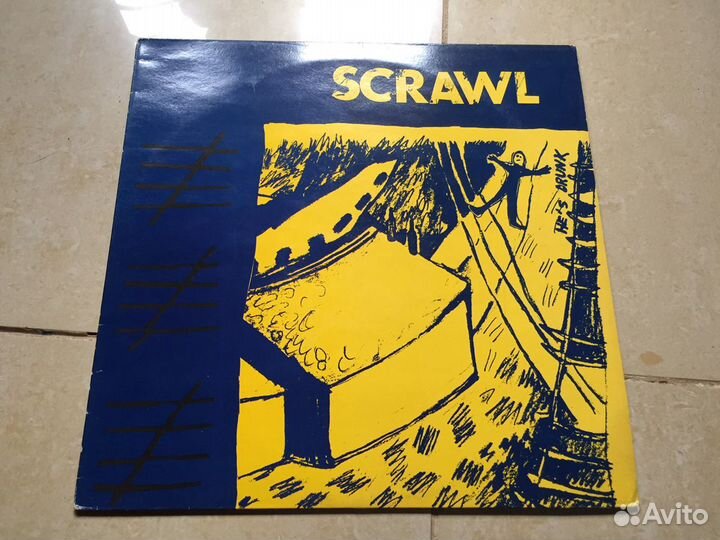 Виниловая пластинка группы Scrawl