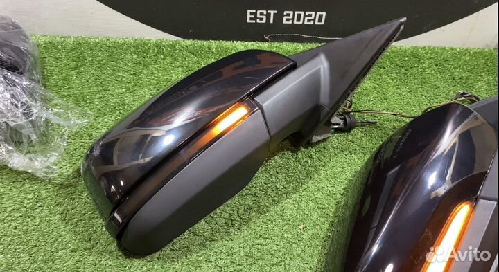 Зеркала Приора 2 SE с Black повторителем