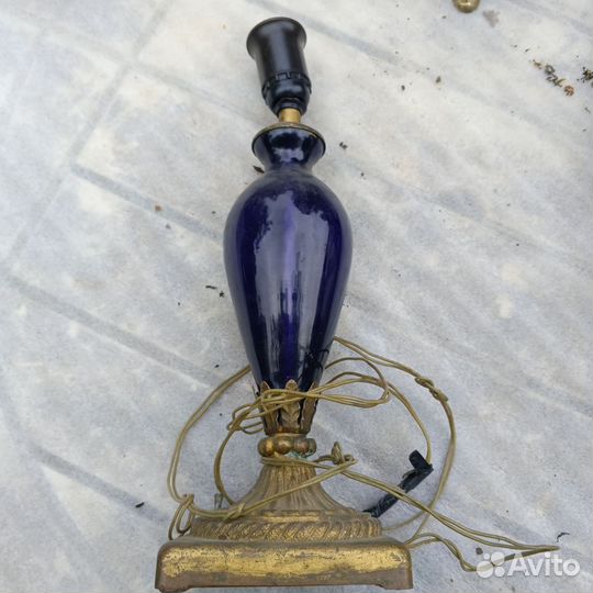 Винтаж: Лампа настольная антикварная