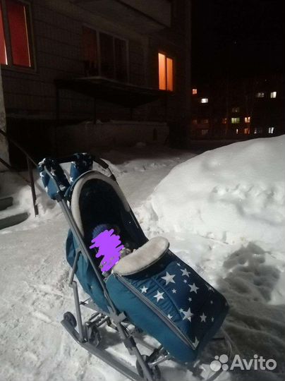 Санки коляска