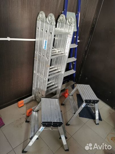 Табуретка стремянка krause 0,5 м