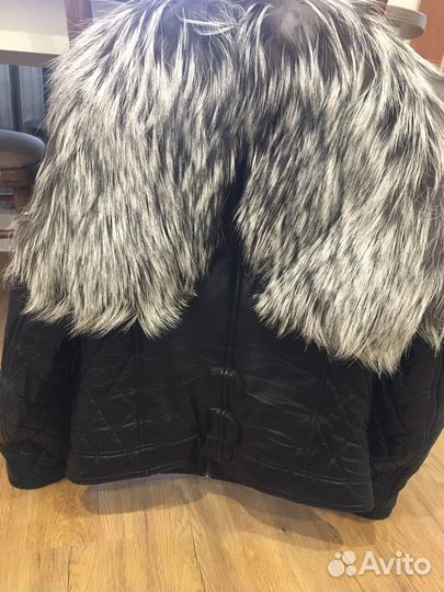 Куртка кожаная